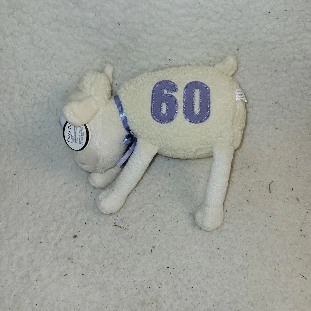 Vintage 2000 Serta Adopt a Sheep #60 City of Hope Cancer Plush Stuffed Animal 8